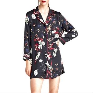 BNWOT Zara Floral Print Dress